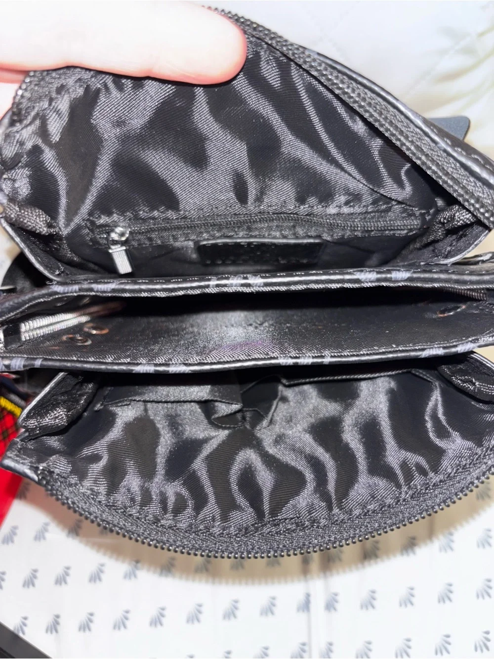 Black Monogram Crossbody Bag please Read 👇
